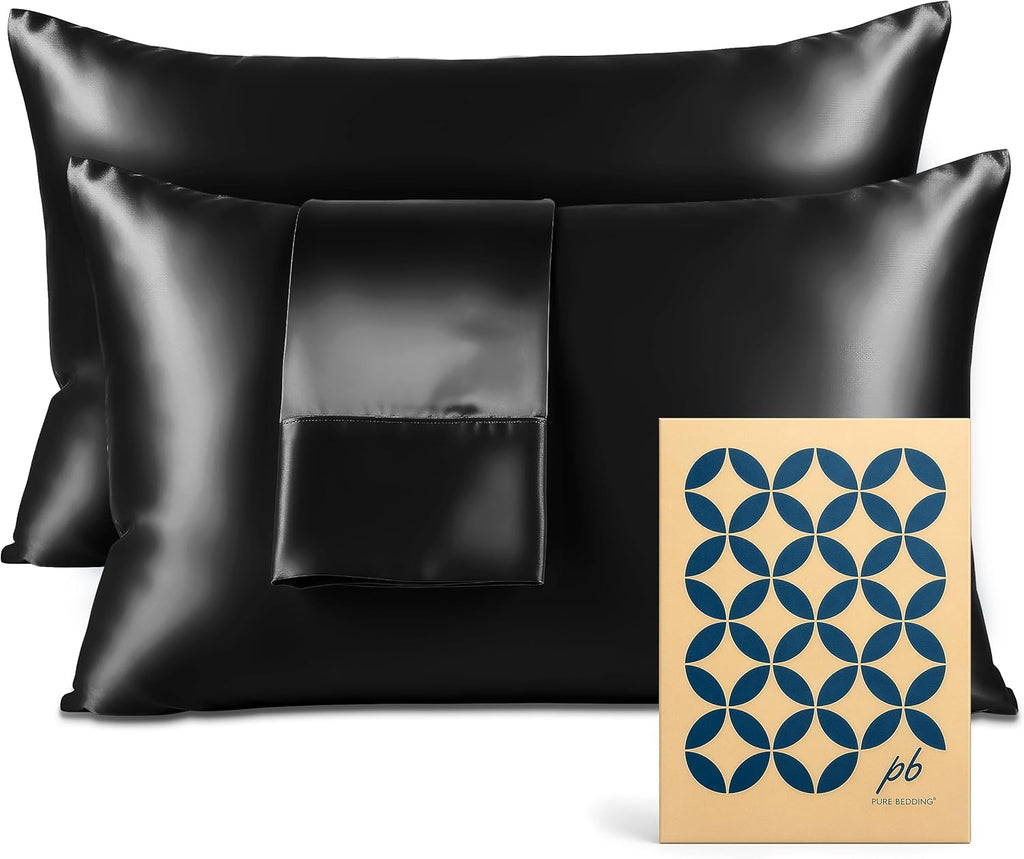 Funda de almohada de satín premium para cuidar el cabello y la piel