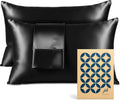 Funda de almohada de satín premium para cuidar el cabello y la piel