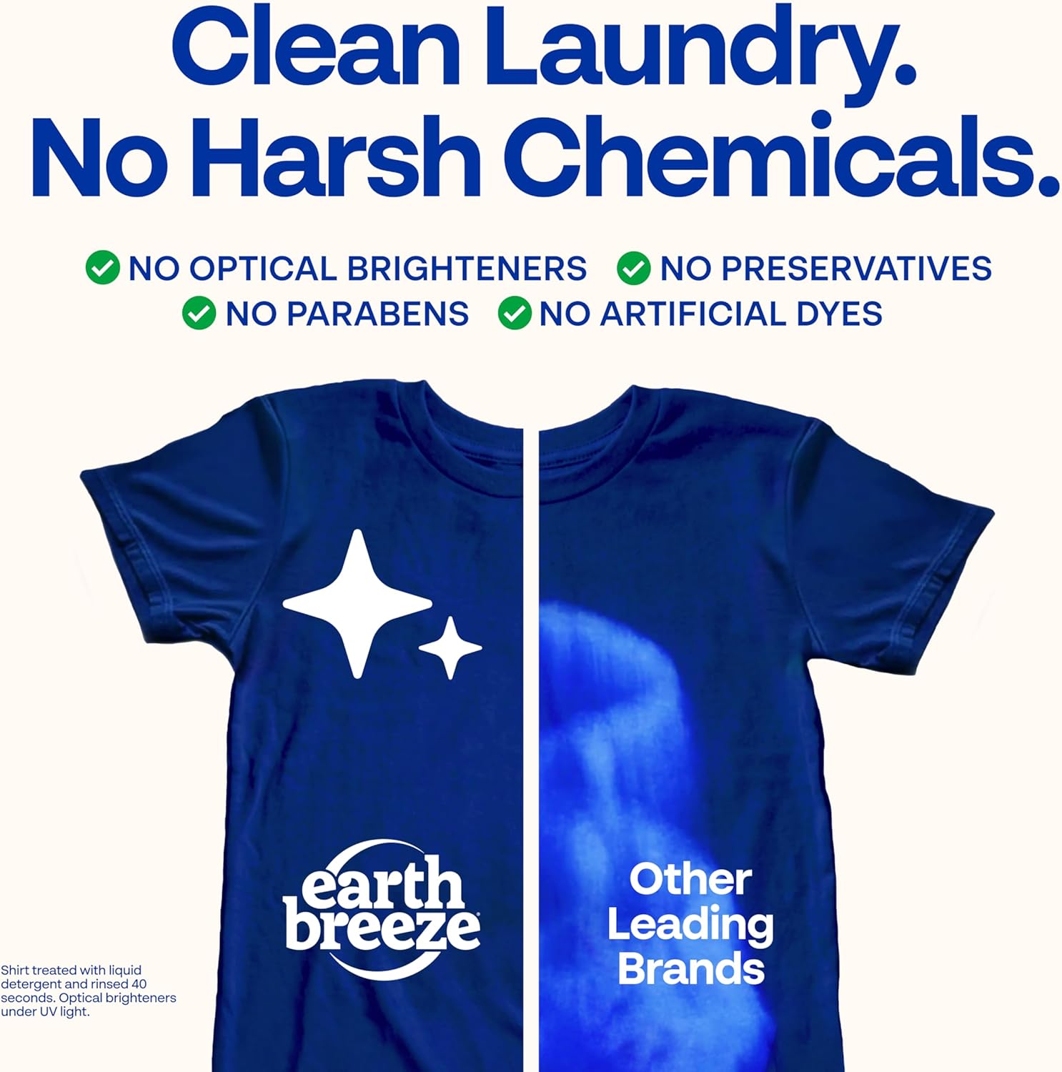 Tiras de detergente ecológico para lavar ropa