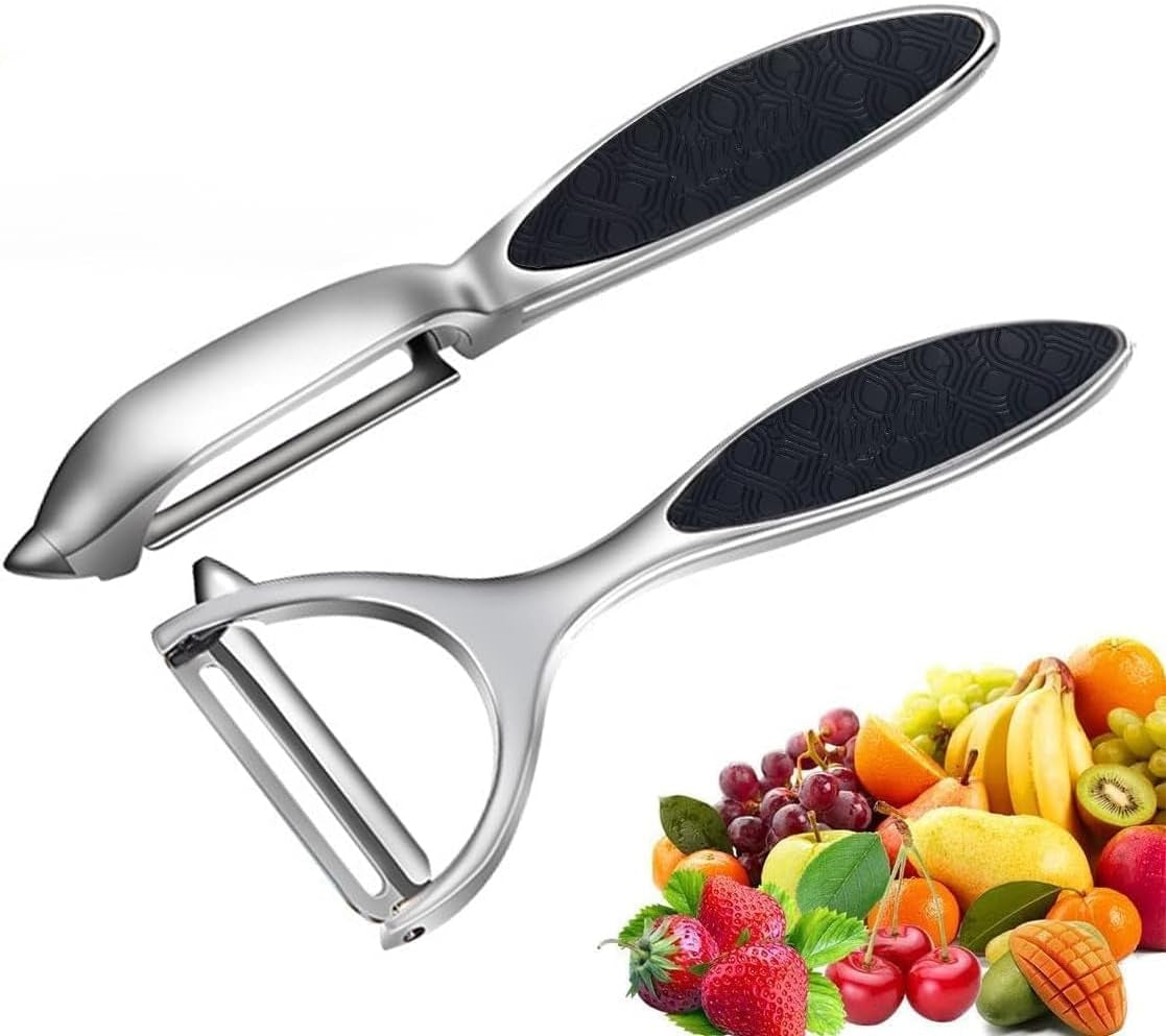 Vegetable Peelers for Kitchen, Y Shaped Peeler for Vegetables, Fruits, Potatoes with Ergonomic Grip, 1 Pack