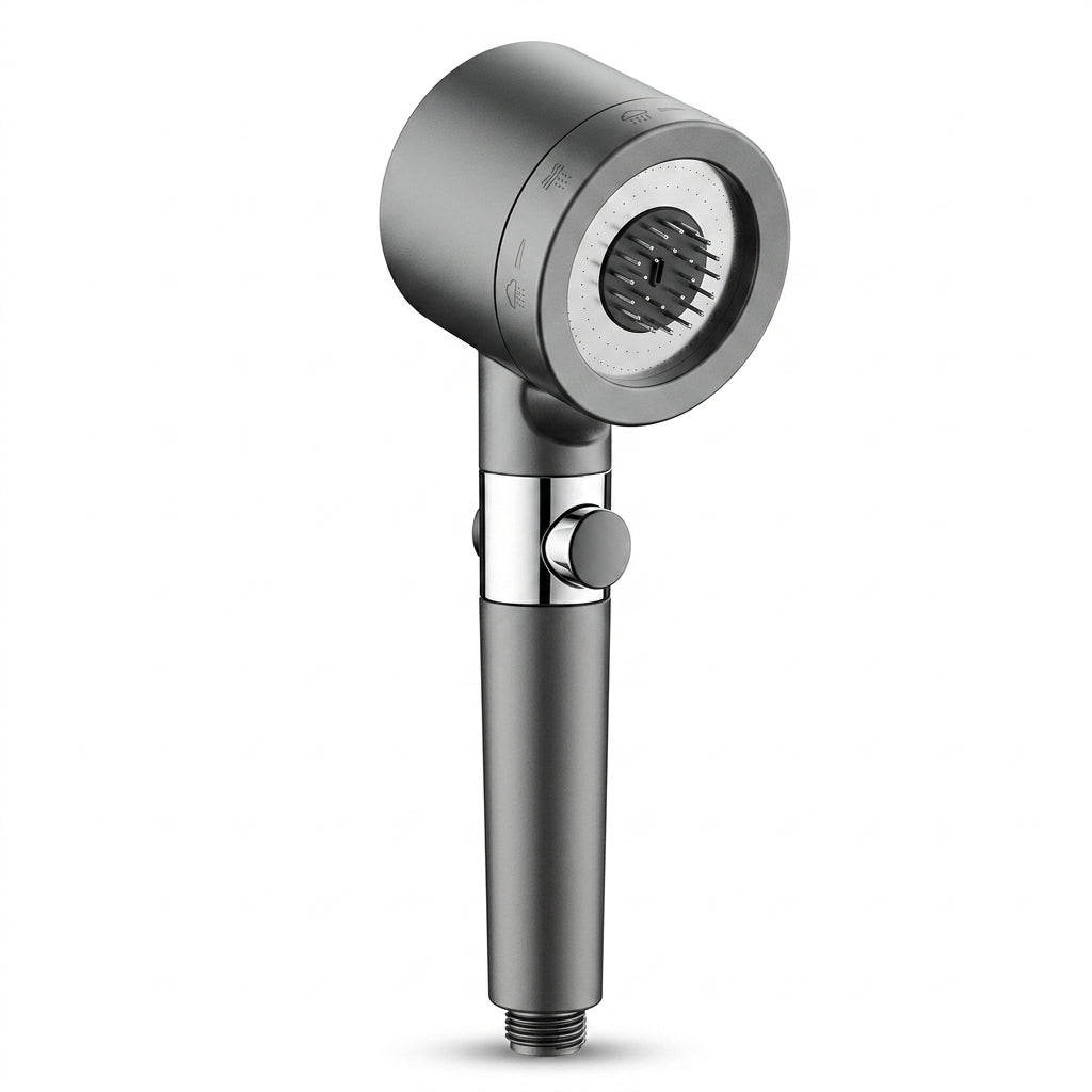Turbo high-pressure handheld shower head, studio