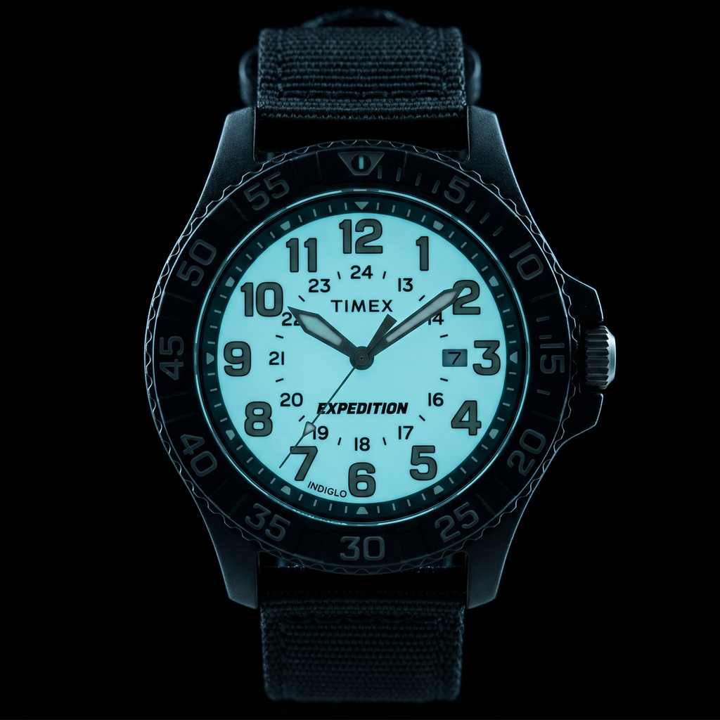 Reloj tactico Timex Expedition con iluminacion nocturna INDIGLO