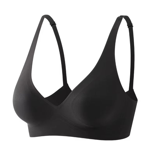 New Fashion Traceless Jelly Bra for Women Comfortable Wireless Push up Brassiere Sexy Solid Color Seamless Intimate Underwear