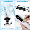 Electric Spin Scrubber - Cordless Telescopic Cleaning Brush with 8 Brush Heads, IPX7 Waterproof - 2