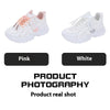 Two colors available: Pink and White