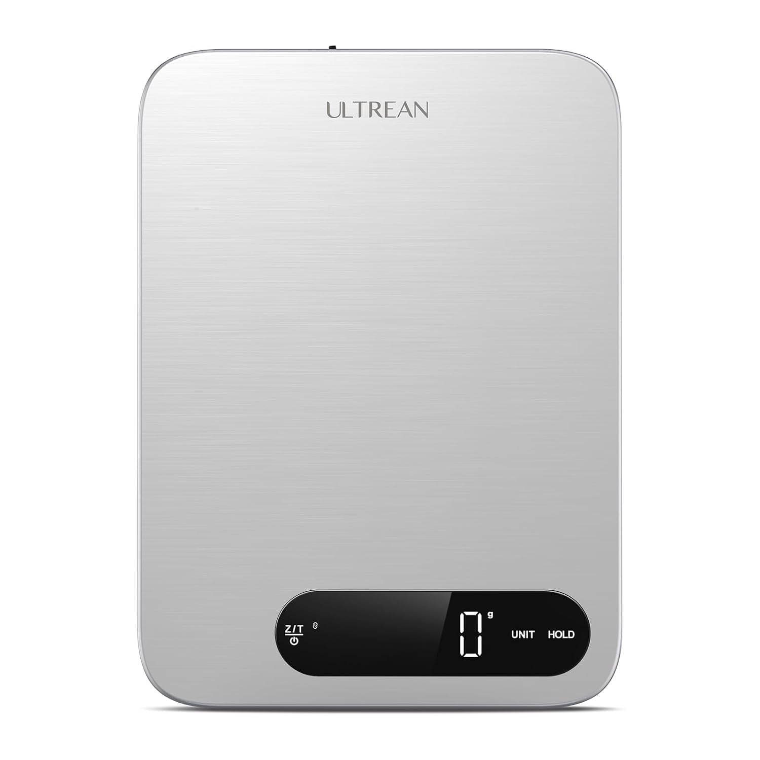 Food Scale, Digital Kitchen Scale with LCD Display, Weight Grams and Ounces for Baking Cooking and Meal Prep, 6 Units with Tare Function, 304 Stainless Steel, 11Lb (Batteries Included)
