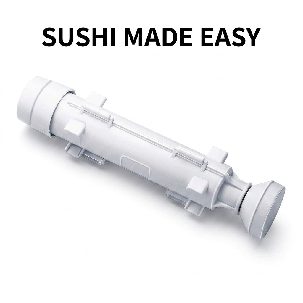Sushi made easy with the bazooka roller mold
