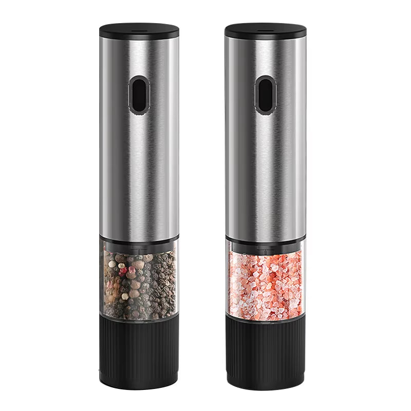 Electric Salt and Pepper Grinder Automatic Rechargeable Pepper Mill Shakers Adjustable Coarseness Kitchen Appliances
