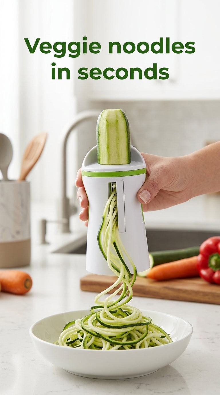 Veggie noodles in seconds