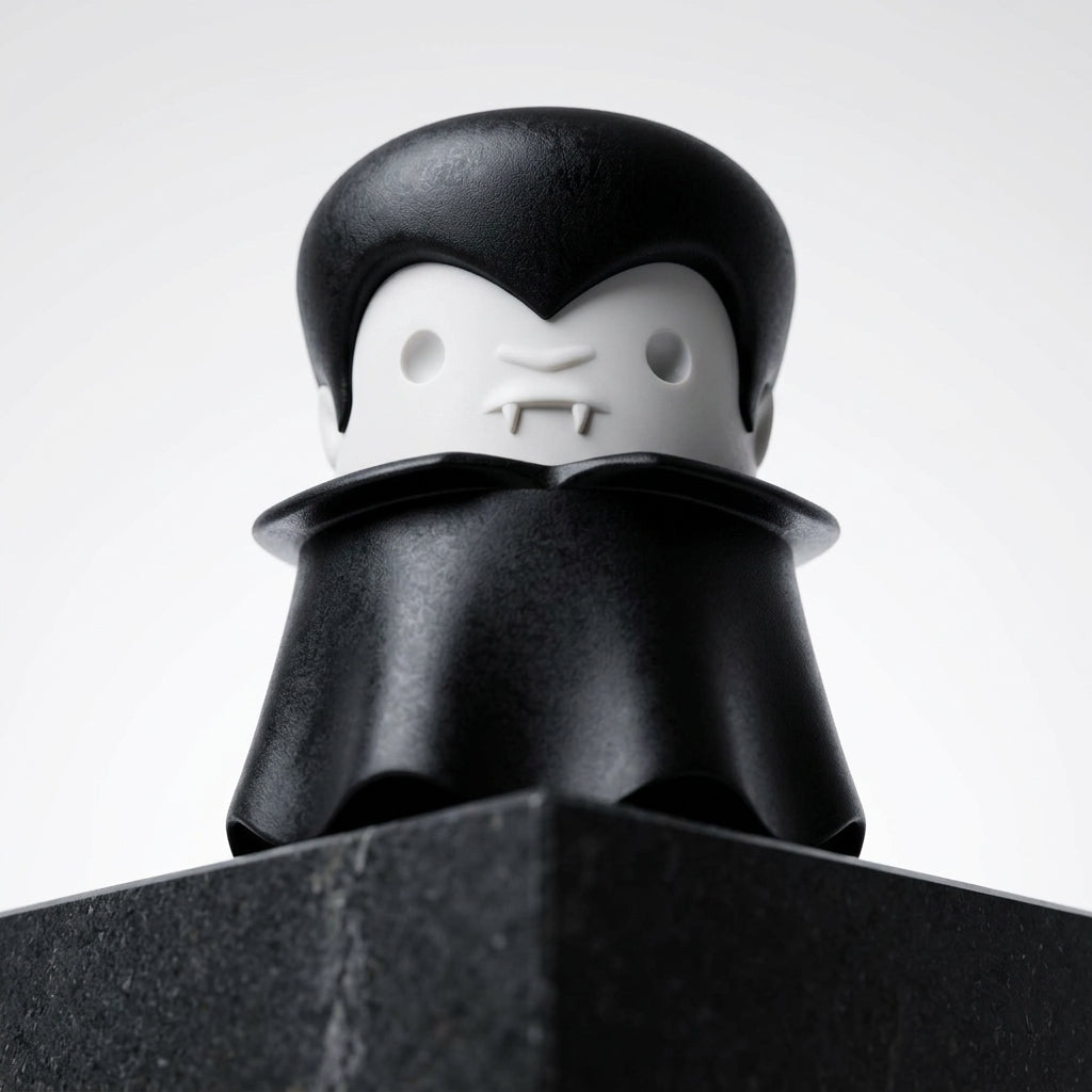 Gracula vampire garlic crusher studio shot