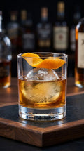Esfera de hielo redonda en un vaso de whisky - molde de hielo Sphere Ice