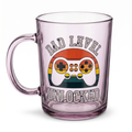 Taza Cristal Gamer 'Dad Level Unlocked' — Regalo Perfecto para Papá