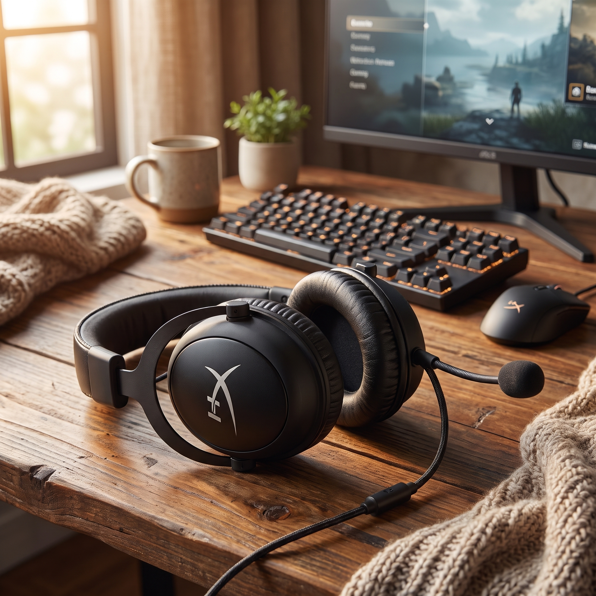 Auriculares Gaming Over-Ear con Sonido Envolvente e Inmersión Total