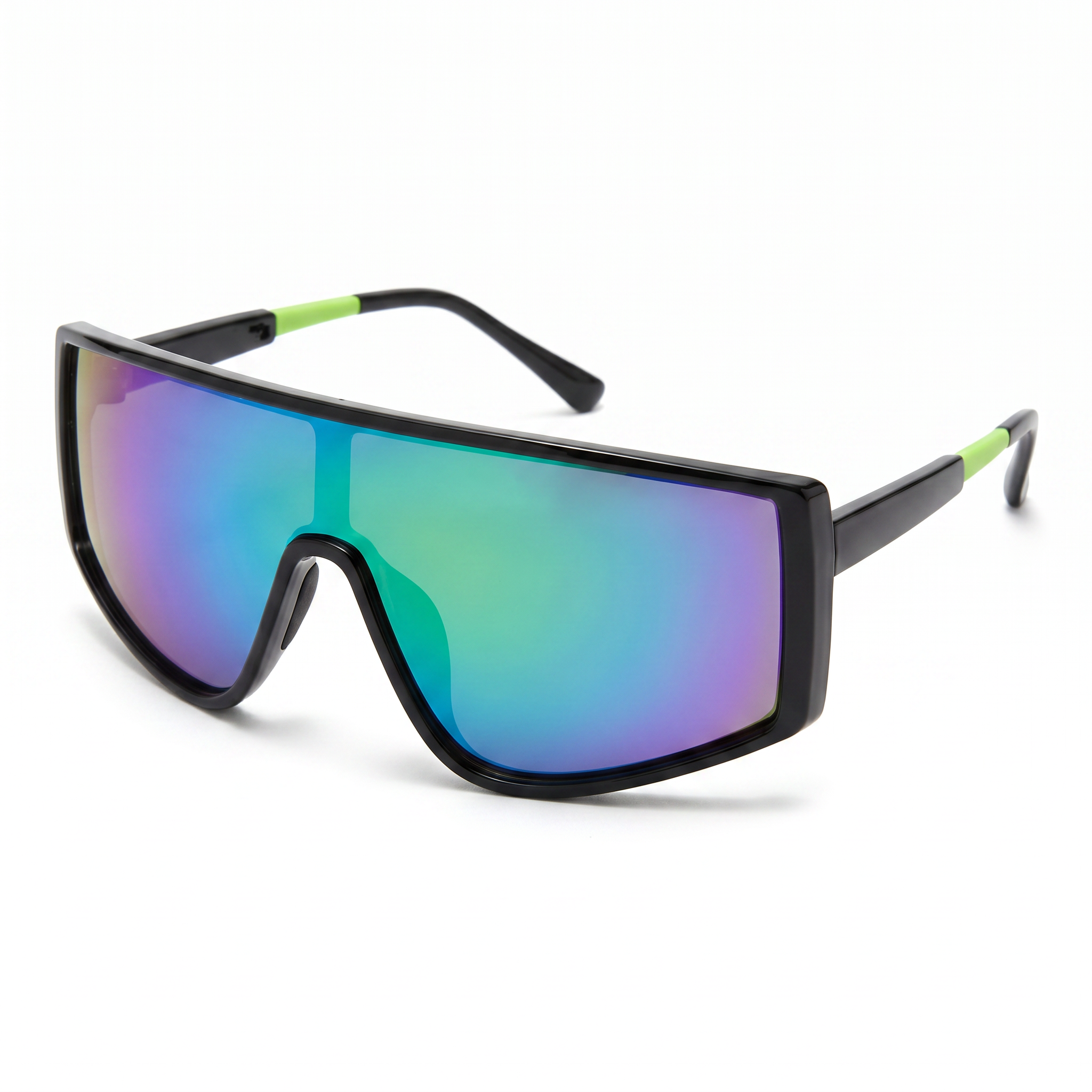 Gafas de Sol Deportivas Shield Lente Espejo Tornasol UV400