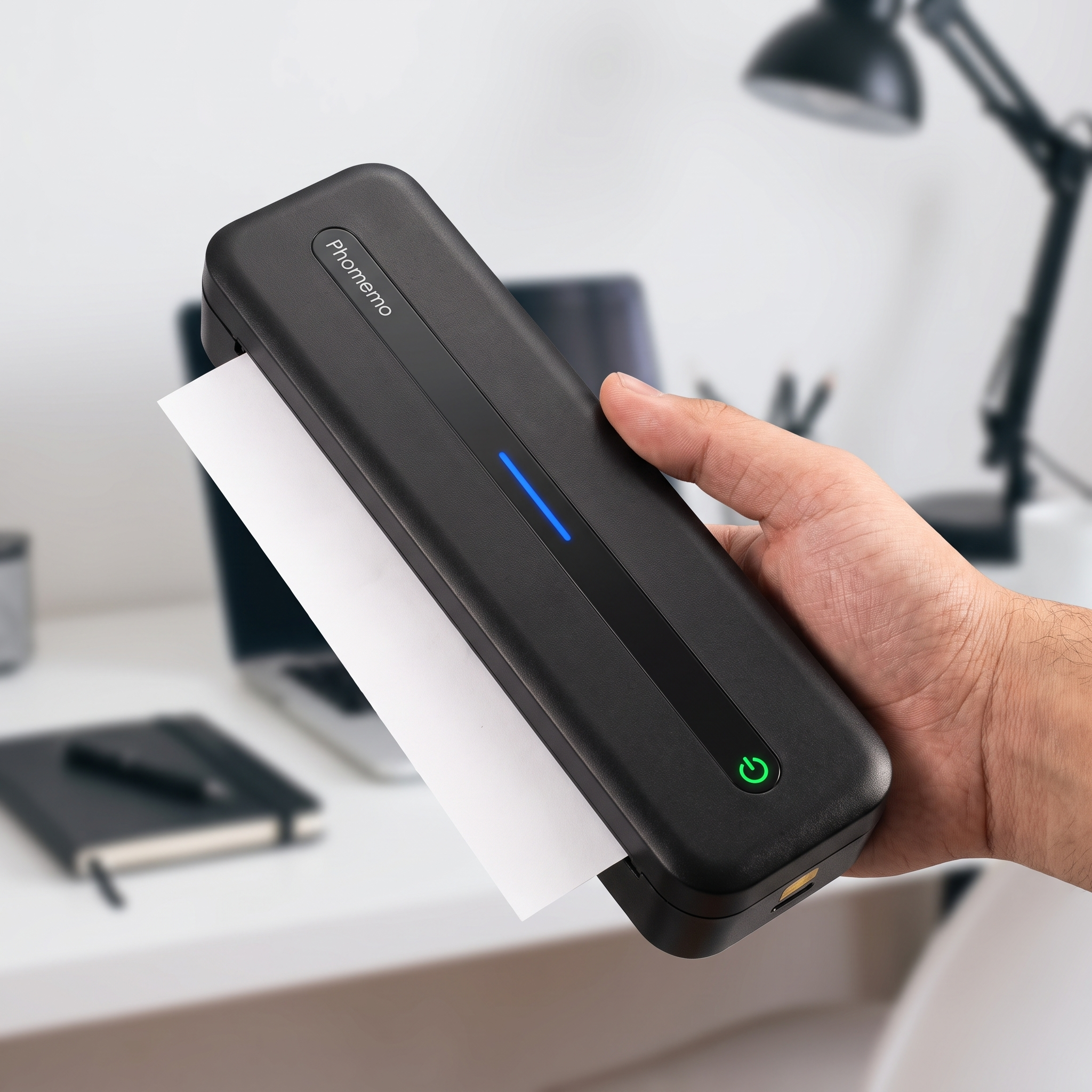 Impresora Portátil Sin Tinta Bluetooth para Hogar, Estudio y Oficina