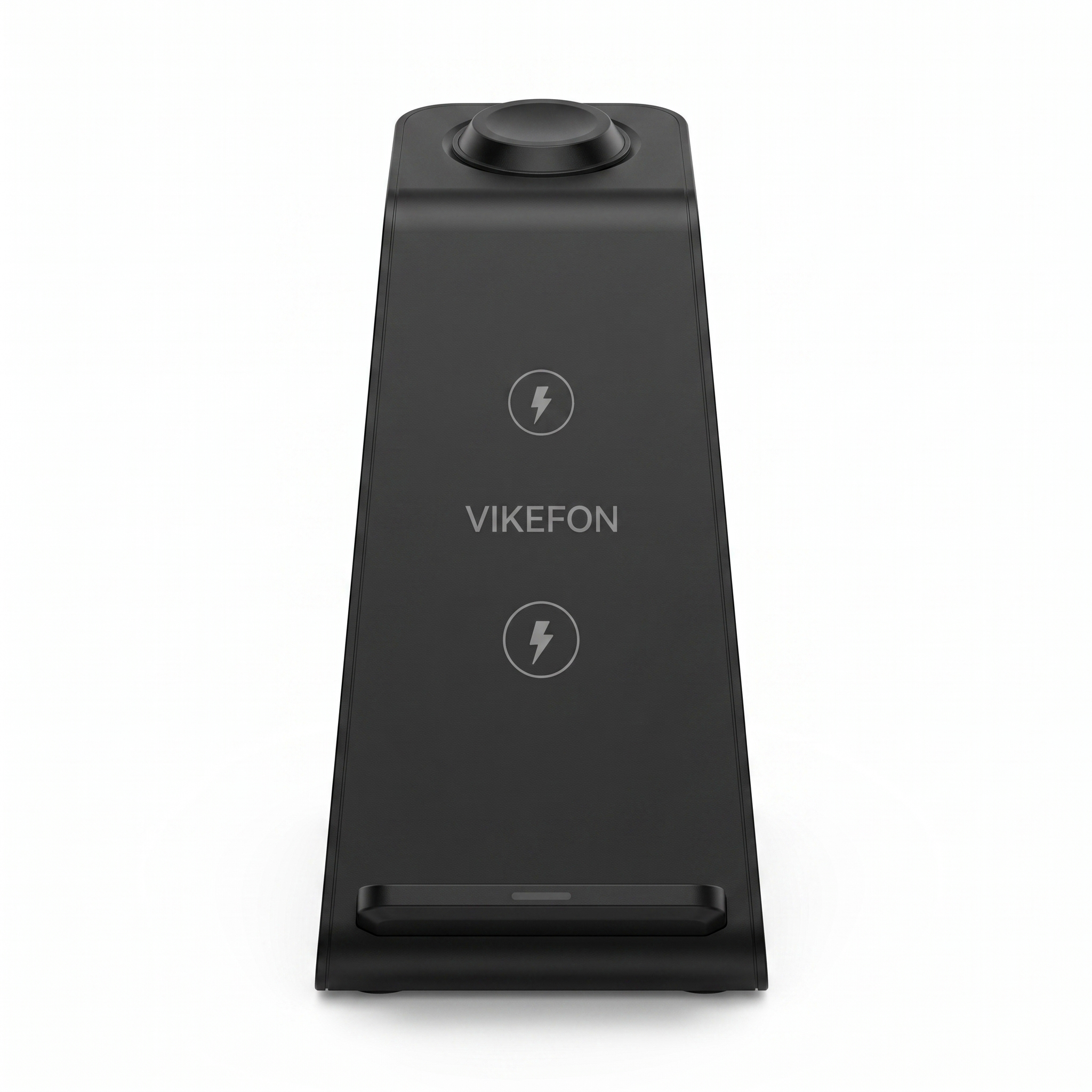 VIKEFON 3 in 1 Wireless Charger Stand for iPhone 16 15 14 13 12 Samsung Galaxy Apple Watch Airpods Pro Fast Charging Station