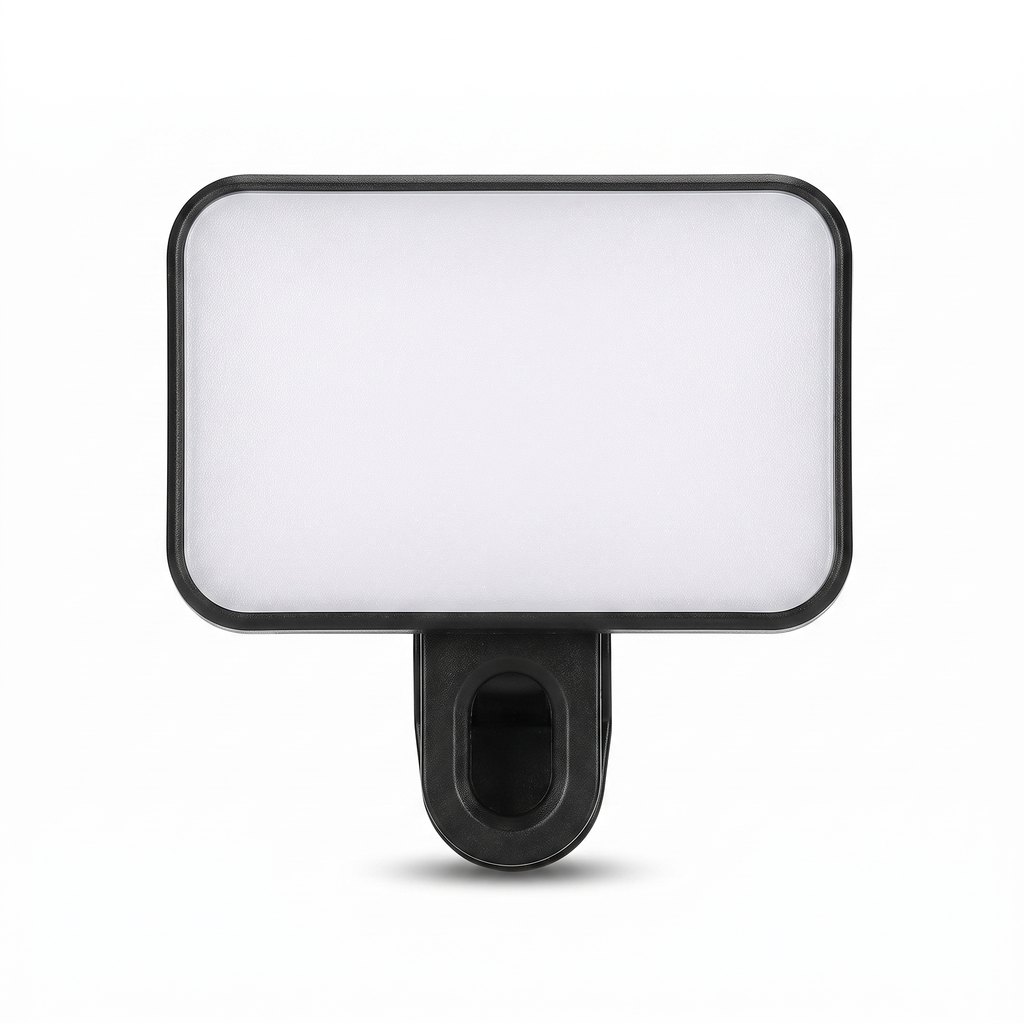 1pc LED Selfie Light, 3 Lighting Modes, Portable Clip
