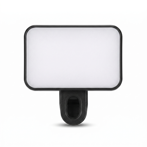 1pc LED Selfie Light, 3 Lighting Modes, Portable Clip