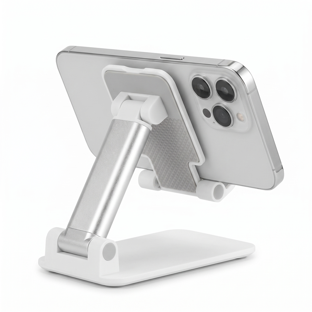 Soporte Plegable Ajustable Celular y Tablet | Aluminio Portátil