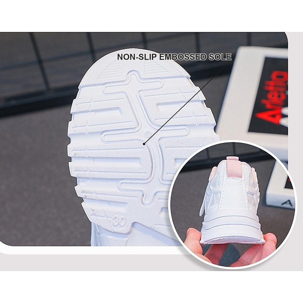 Non-slip embossed rubber sole close-up