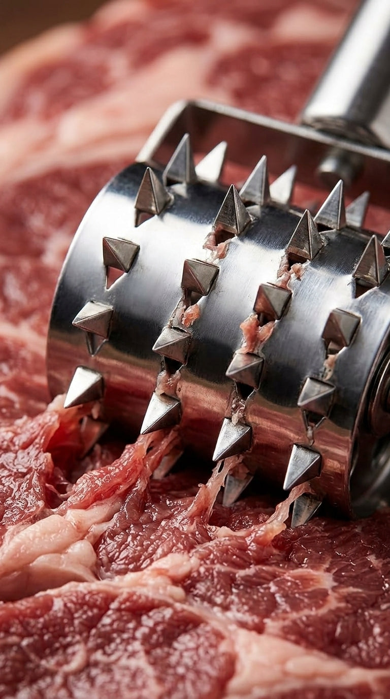 rolling meat tenderizer needle roller