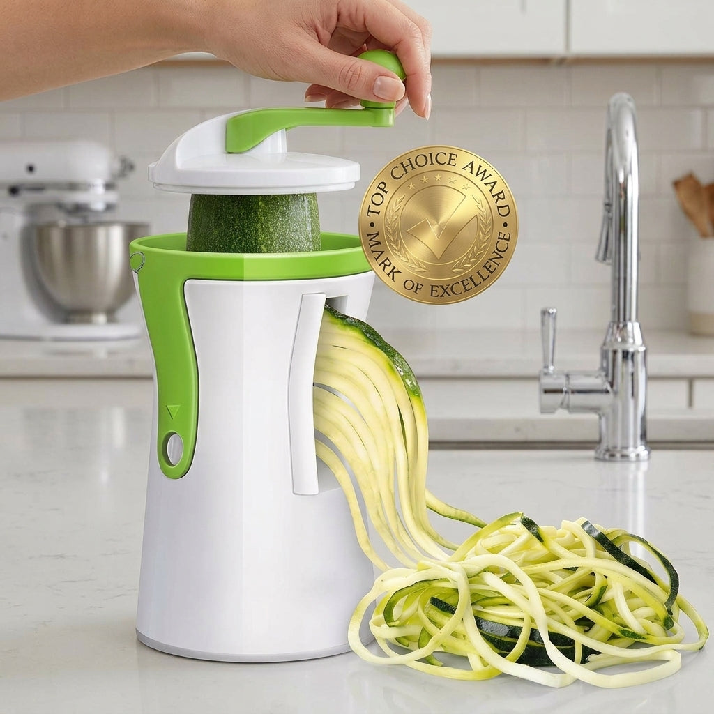 handheld vegetable spiralizer zoodle maker