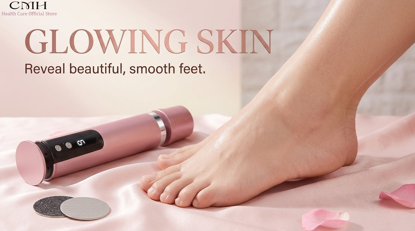 Electric Heel File — Rechargeable Callus & Dead Skin Remover