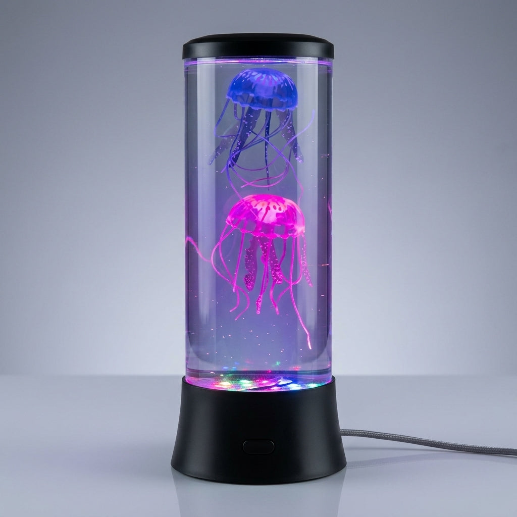 Medusa LED Lamp - Relaxing Night Light with Remote
