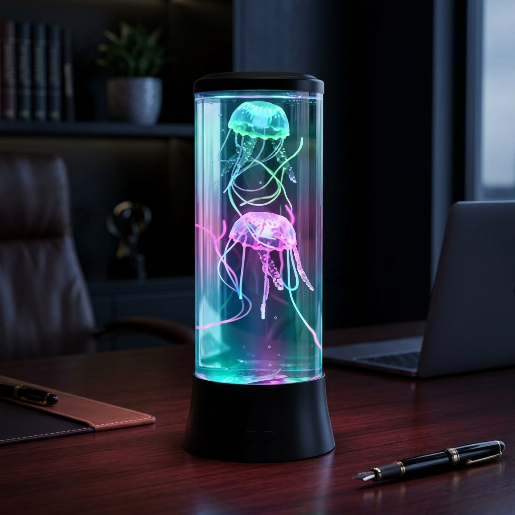 Medusa LED Lamp - Relaxing Night Light with Remote