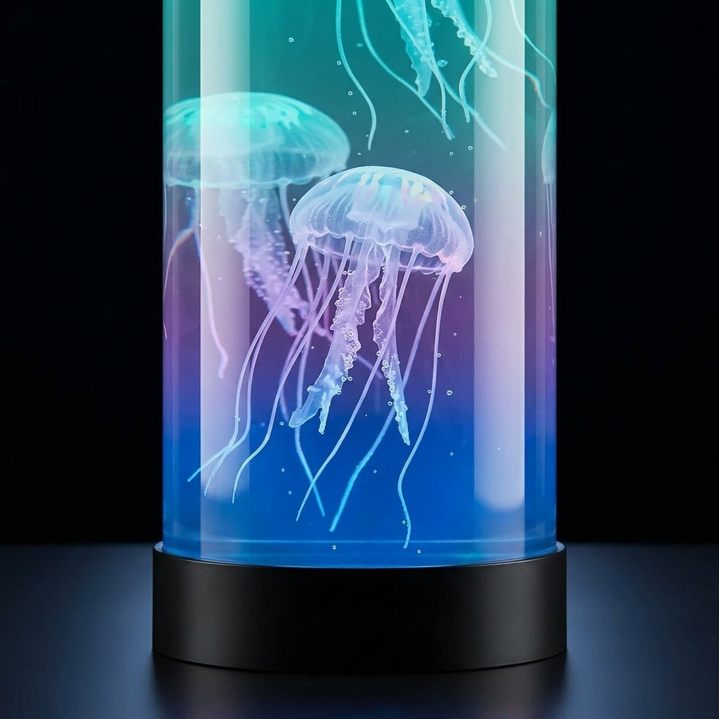 Medusa LED Lamp - Relaxing Night Light with Remote