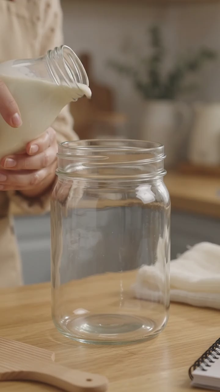 Glass Butter Churner demo